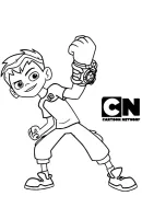 Ben 10 kleurplaat 6